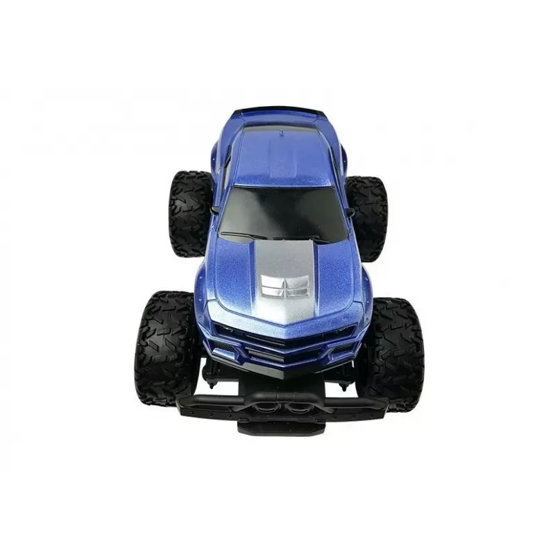 LEAN TOYS Coche teledirigido todoterreno R/C Azul High Wheels