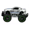 LEAN TOYS Coche teledirigido todoterreno R/C Plata High Wheels