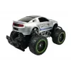 LEAN TOYS Coche teledirigido todoterreno R/C Plata High Wheels