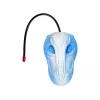 LEAN TOYS Dinosaurio con mando a distancia y proyector de vapor marrón