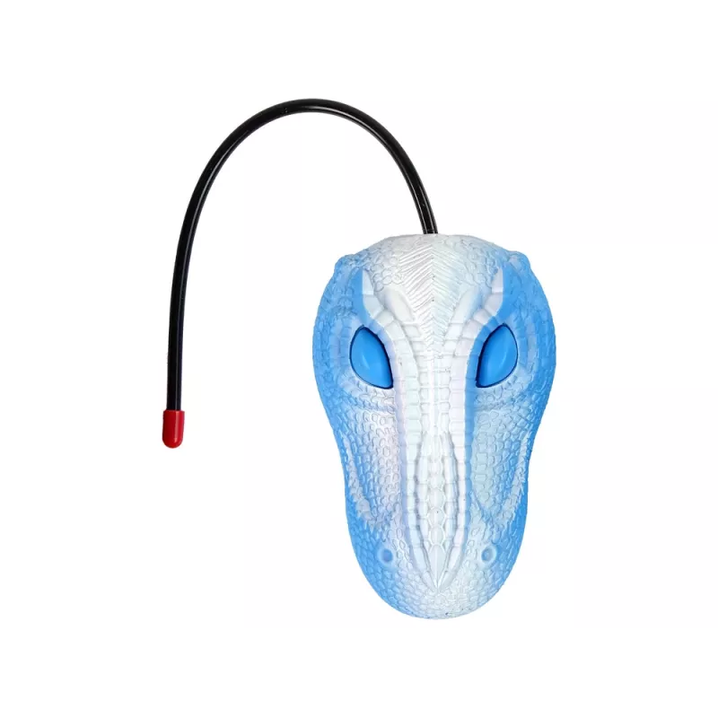 LEAN TOYS Dinosaurio con mando a distancia y proyector de vapor marrón