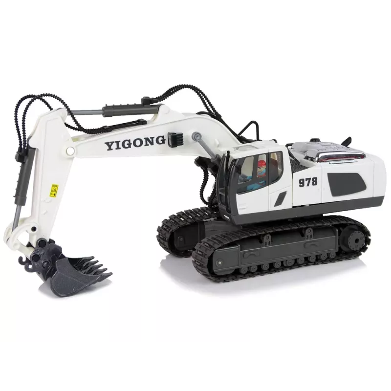 LEAN TOYS Excavadora teledirigida con orugas 2,4 GHz pilot