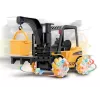LEAN TOYS Carretilla elevadora teledirigida giro 360 grados ruedas luminosas