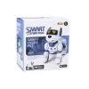 LEAN TOYS perro robot interactivo teledirigido – baila, canta, comandos programables, azul