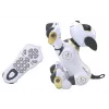 LEAN TOYS perro robot interactivo teledirigido – dorado, baila, programable, recargable