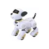 LEAN TOYS perro robot interactivo teledirigido – dorado, baila, programable, recargable