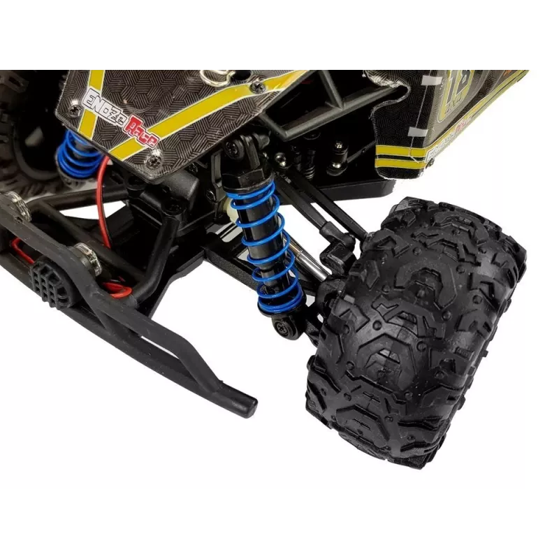 LEAN TOYS Buggy todoterreno con control remoto 1:18 amarillo ENOZE 9303E 45 km/h