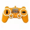 LEAN TOYS excavadora RC oruga teledirigida con luz y sonido amarilla 1:16