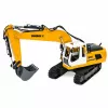 LEAN TOYS excavadora RC oruga teledirigida con luz y sonido amarilla 1:16