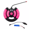 LEAN TOYS Coche teledirigido todoterreno con muñecas rosa 1:16