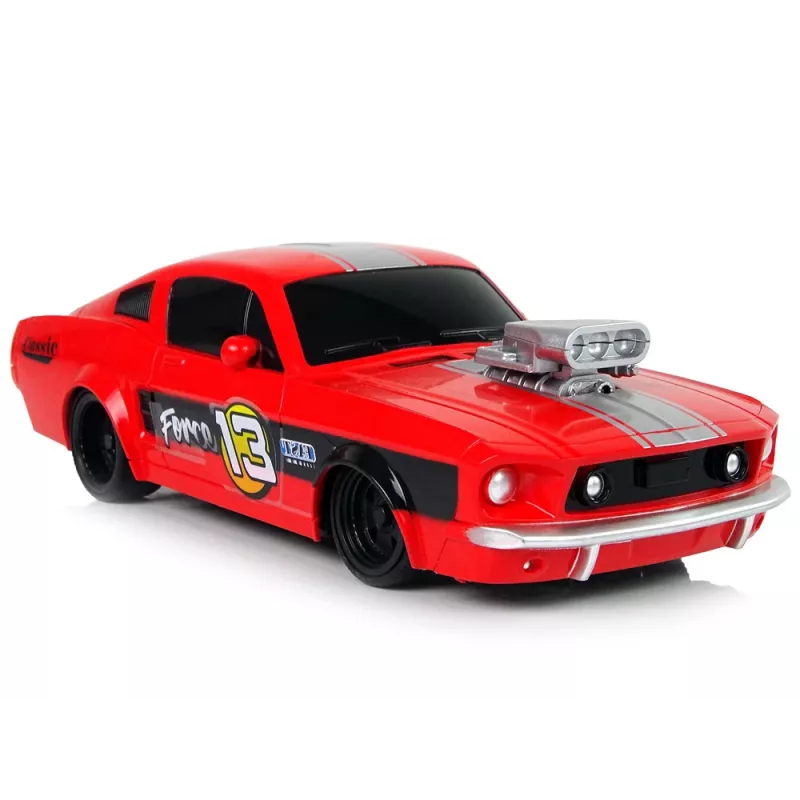 LEAN TOYS Coche deportivo teledirigido 1:20 rojo mando