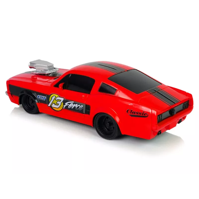 LEAN TOYS Coche deportivo teledirigido 1:20 rojo mando