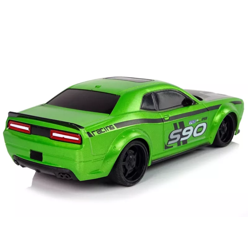 LEAN TOYS Coche deportivo teledirigido 1:24 Racing verde