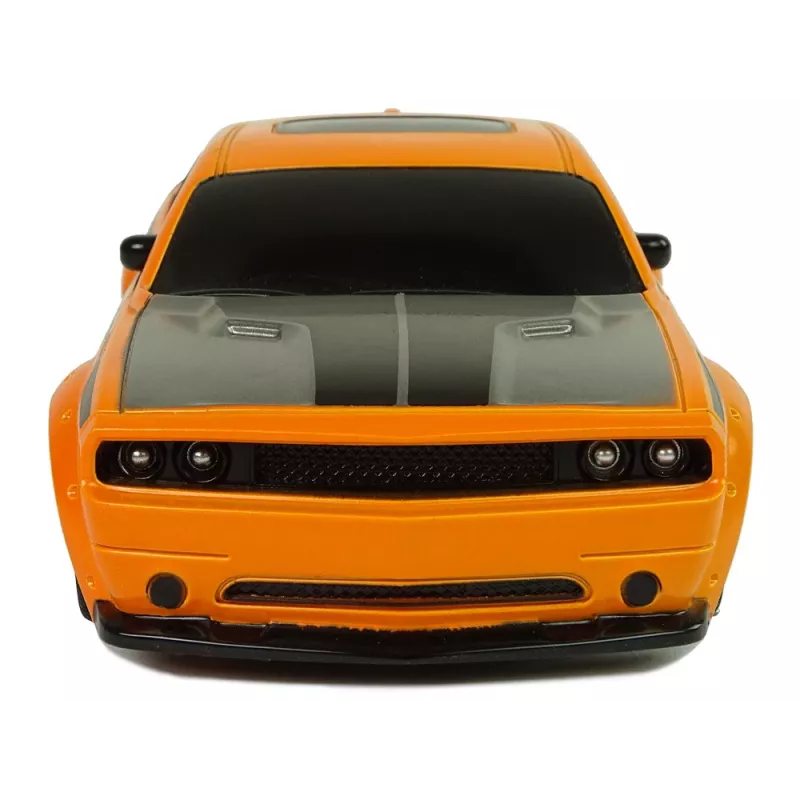 LEAN TOYS Coche deportivo teledirigido 1:24 Racing naranja 27 MHz mando