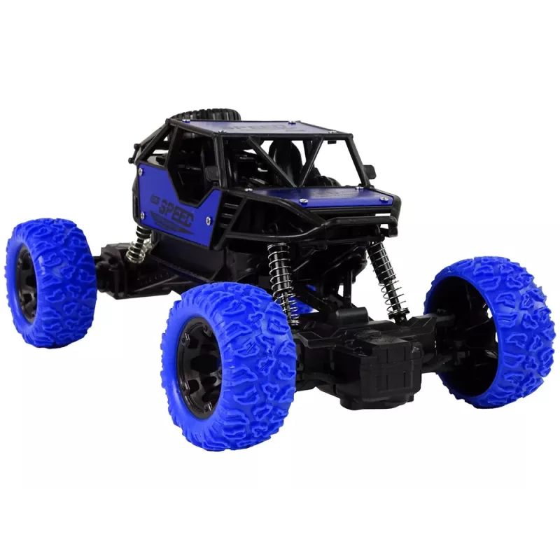 LEAN TOYS Coche todoterreno teledirigido R/C 1:18 Azul