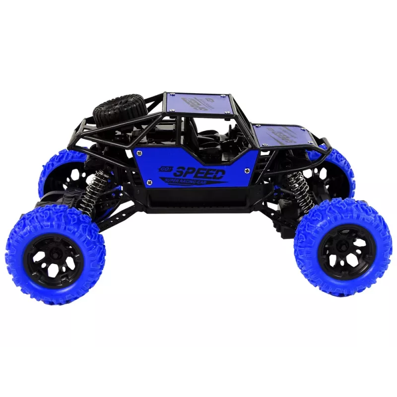 LEAN TOYS Coche todoterreno teledirigido R/C 1:18 Azul