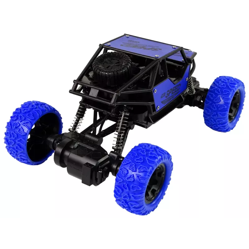 LEAN TOYS Coche todoterreno teledirigido R/C 1:18 Azul