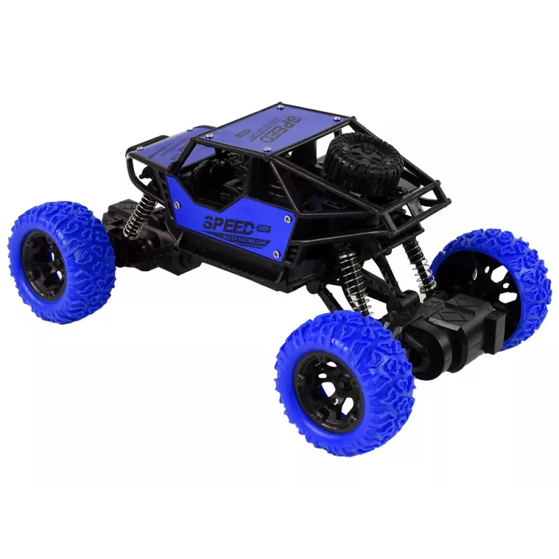 LEAN TOYS Coche todoterreno teledirigido R/C 1:18 Azul