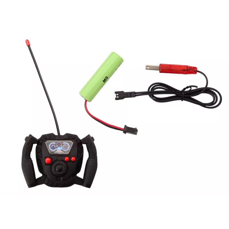 LEAN TOYS Tractor teledirigido con remolque RC 1:16 Verde