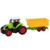 LEAN TOYS Tractor teledirigido con remolque RC 1:16 Verde