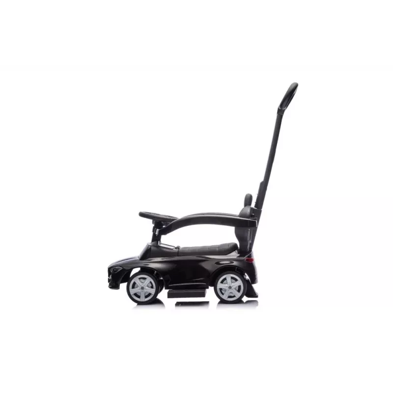 LEAN TOYS correpasillos con barra de empuje Mercedes 3 en 1 negro
