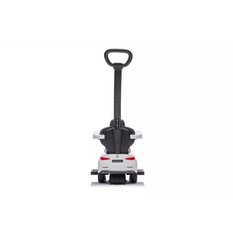LEAN TOYS Andador con barra de empuje Mercedes 3 en 1 blanco