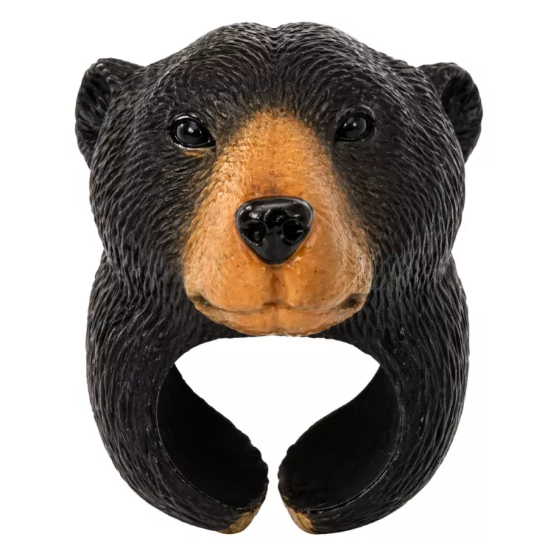 LEAN TOYS Anillo de mano educativo Animales Oso