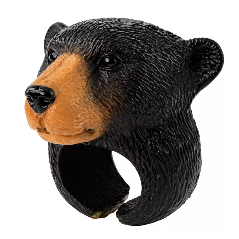 LEAN TOYS Anillo de mano educativo Animales Oso