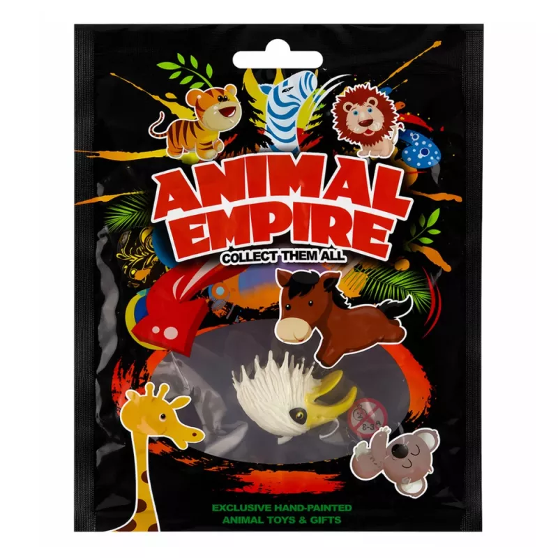 LEAN TOYS Anillo de mano educativo animales águila