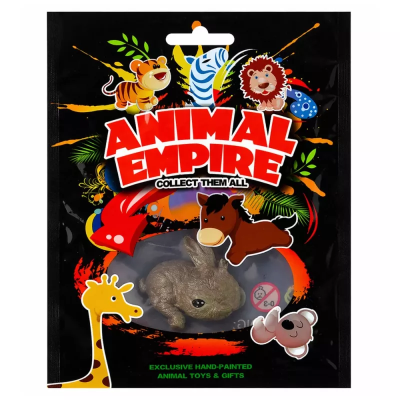 LEAN TOYS Anillo de mano educativo Animales Elefante