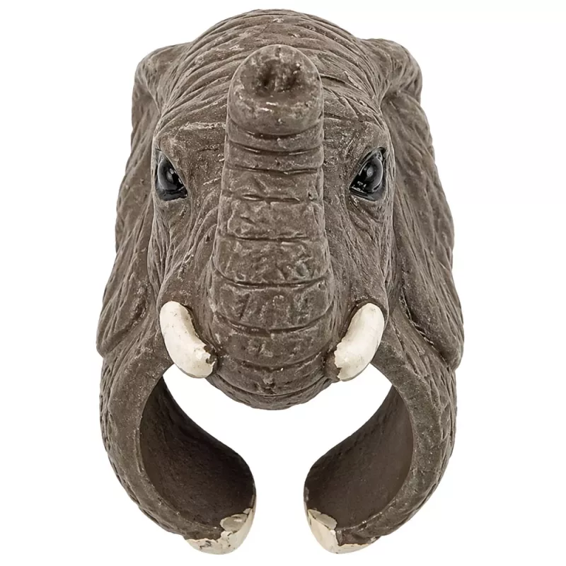 LEAN TOYS Anillo de mano educativo Animales Elefante