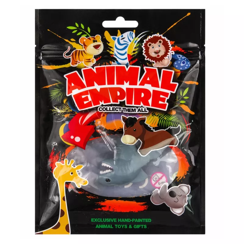 LEAN TOYS Anillo de mano educativo animales tiburón
