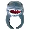 LEAN TOYS Anillo de mano educativo animales tiburón
