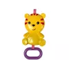 LEAN TOYS Mecedora 2 en 1 azul tigre con sonidos y vibración