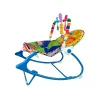 LEAN TOYS Mecedora 2 en 1 azul tigre con sonidos y vibración