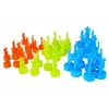 LEAN TOYS Juego de atrapa zanahorias correderas arcade