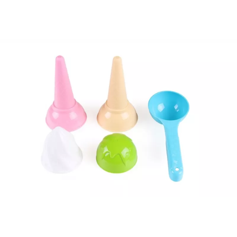 LEAN TOYS Sand 5941 Set de moldes para helados