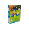 LEAN TOYS Mesa arenero con moldes, pala, rastrillo y nube - multicolor
