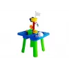 LEAN TOYS Mesa arenero con moldes, pala, rastrillo y nube - multicolor