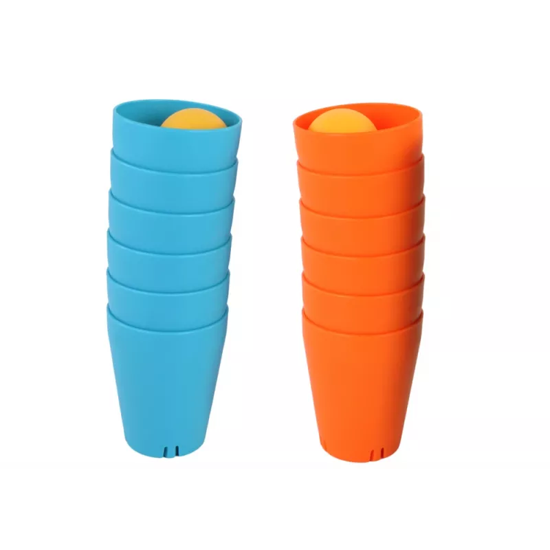 LEAN TOYS Base de vaso sensorial especialmente diseñada para vasos de juego Puzzle creativo 3 en 1 de 16 piezas