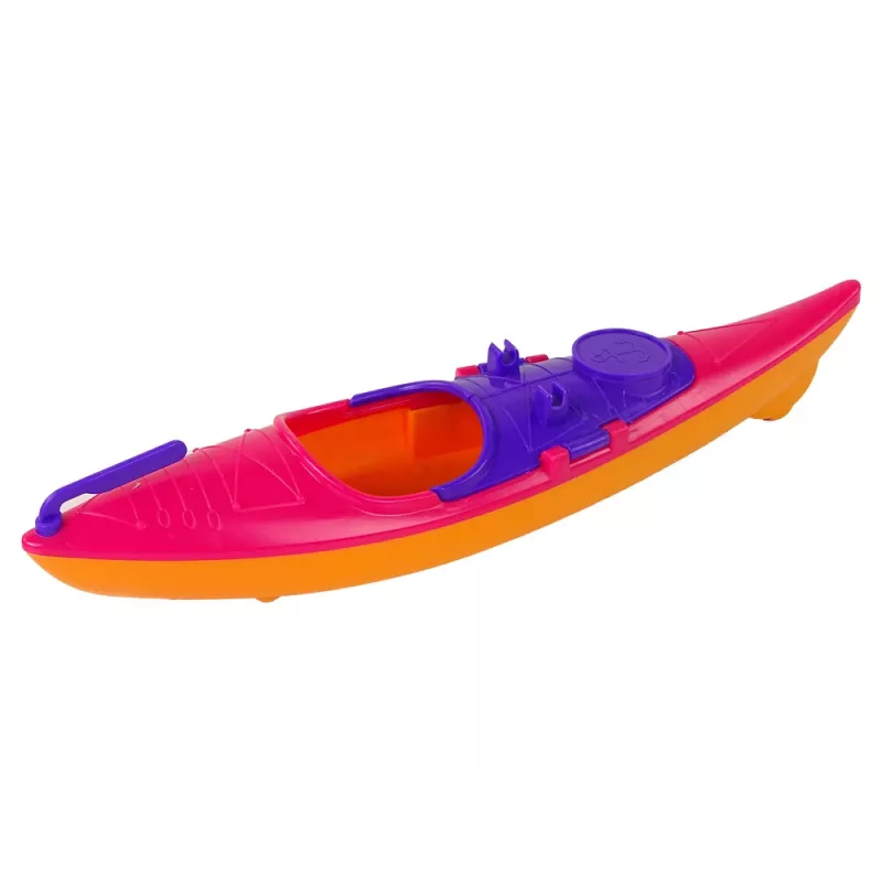 LEAN TOYS Set de accesorios para muñeca kayak rosa