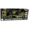 LEAN TOYS Set tanque militar propulsión por fricción helicóptero camión