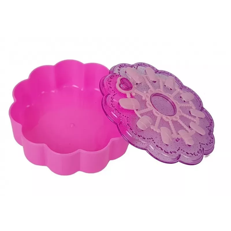 LEAN TOYS Set 2 en 1 de creación de pulseras y pintado de uñas con abalorios y esmaltes