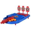 LEAN TOYS Set de juegos arcade 4 en 1 baloncesto fútbol diana bolos dardos