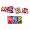 LEAN TOYS Set de Abalorios en Frasco para Crear Joyas 3en1