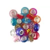 LEAN TOYS Set de pulseras, collares y cuentas de colores para joyería