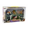 LEAN TOYS Set de figuras de perros razas caninas 6 elementos