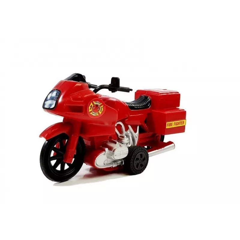 LEAN TOYS Set vehículos de bomberos helicóptero motor luz sonidos