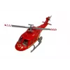 LEAN TOYS Set vehículos de bomberos helicóptero motor luz sonidos
