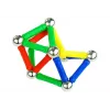 LEAN TOYS Set Magnastix bloques magnéticos 560 + tablero